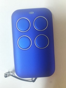 MANDO AUTOCOPIABLE MULTIFRECUENCIA 4 BOTONES AZUL