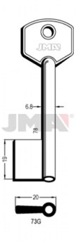 LLAVE DE GORJA LATON 73-G