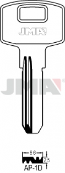 LLAVE SEGURIDAD LATON AP-1D