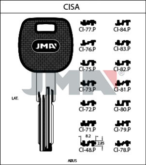 LLAVE SEGURIDAD LATÓN CI-76.P