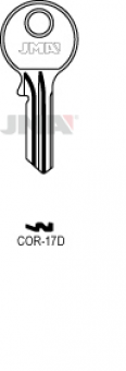 LLAVE DE ACERO COR-17D