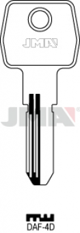 LLAVE SEGURIDAD LATON DAF-4D