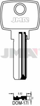 LLAVE SEGURIDAD ALPACA DOM-17I