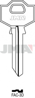 LLAVE DE ACERO FAC-3D