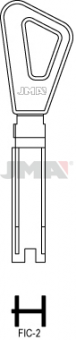 LLAVE FICHET SEGURIDAD FIC-2