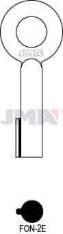 FON-2E LLAVE SEGURIDAD LATON