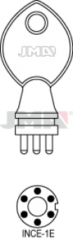 LLAVE DE SEGURIDAD LATON SJ ANT INCE-1E