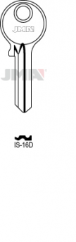 LLAVE DE ACERO IS-16D