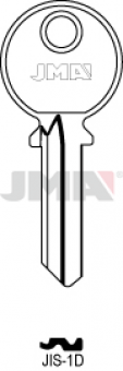 JIS-1D AMARILLO LLAVE ALUMINIO