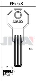 LLAVE SEGURIDAD LATON PR-22