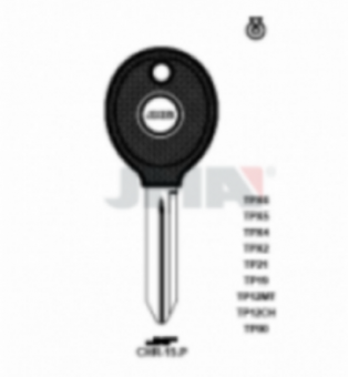 LLAVE LATON S/ TRANSPONDER TP00CHR-15P ⠀⠀⠀⠀⠀⠀⠀⠀⠀⠀⠀⠀⠀⠀⠀⠀⠀⠀⠀⠀⠀⠀⠀⠀⠀⠀⠀⠀