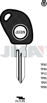 LLAVE LATON S/ TRANSPONDER TP00FI-11P5