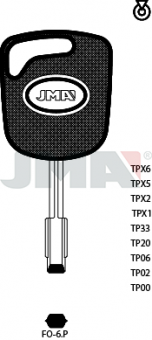 LLAVE ALPACA S/ TRANSPONDER TP00FO-6P