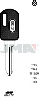 LLAVE P/ TRANSPONDER TP00GM-27P