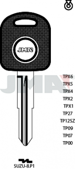 LLAVE LATON S/TRANSPONDER TP00SUZU-8P1