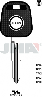 LLAVE P/TRANSPONDER TP00TOYO-17P