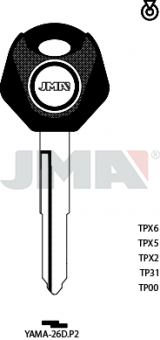 LLAVE LATON S/TRANSPONDER TP00YAMA-26DP2