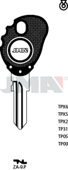 LLAVE LATON S/TRANSPONDER TP00ZA-9P