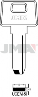 LLAVE SEGURIDAD ALPACA UCEM-5I