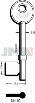 LLAVE DE GORJA LATON UN-1G